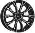 AEZ Toronto black/polished 8x18 ET40 LK5/112 ML57.1 schwarz