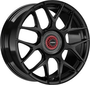 Ronal RF1 REV-CRR jetblack-matt 10x20 ET35 LK5/114.3 ML82.05 schwarz
