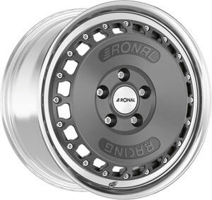 Ronal RR10 retro silver 7x15 ET30 LK5/100 ML68 silber