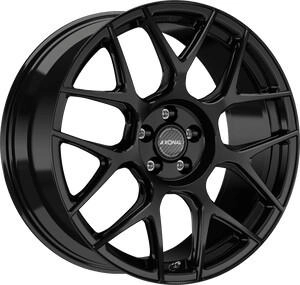 Ronal RF1 Forged jetblack-matt 9x20 ET35 LK5/114.3 ML82.05 schwarz