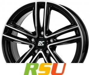 RC Design RC-Design RC-Design RC27 schwarz front-poliert 6.5x17 ET38 LK5/112 ML57.1 schwarz