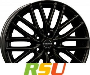 Borbet BS5 black matt 8x19 ET40 LK5/114.3 ML72.5 schwarz