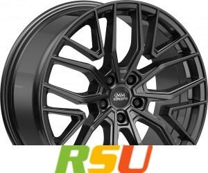 MM-Wheels MM Wheels MM Wheels MM09 glossy gunmetal 8.5x19 ET30 LK5/112 ML72.6 grau