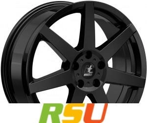 itWHEELS Emily gloss black 7.5x18 ET35 LK5/112 ML66.5 schwarz