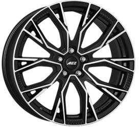 AEZ Toronto black/polished 8x18 ET46 LK5/112 ML57.1 schwarz