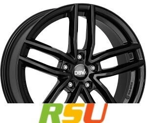 DBV Andorra TR black 7.5x18 ET38 LK5/114.3 ML71.6 schwarz
