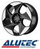 Alutec Solar diamant-schwarz frontpoliert 8x19 ET36 LK5/112 ML57.1 schwarz