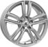 RC Design RC-Design RC-Design RC27 kristallsilber lackiert 6.5x17 ET32 LK5/114.3 ML66.1 silber