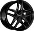 Borbet Z black glossy 7.5x18 ET50 LK5/112 ML66.6 schwarz