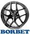 Borbet Y black glossy 8.5x20 ET40 LK5/120 ML72.5 schwarz