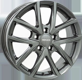Monaco CL2 anthrazit 6.5x16 ET45 LK5/108 ML65.1 grau