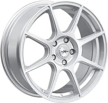 Axxion X2 race silber lackiert 7x17 ET37 LK5/120 ML72.6 silber