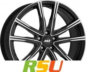 AEZ Montreal Dark Alufelge Schwarz Poliert 8.5x20 ET45 5x108 (AMO0LHBP45E)