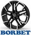 Borbet XV Black Polished Matt Alufelge 8.5x19 ET30 5x112 (529288)