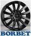 Borbet CW6 Alufelge schwarz matt 6,5x17 ET62 6/130 (528569)
