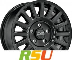 OZ OZ OZ Rally Raid matt black 8.5x18 ET10 LK5/120 ML79 schwarz