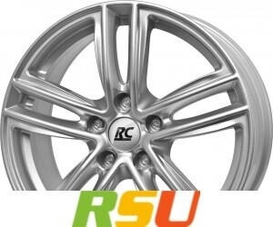RC Design RC-Design RC-Design RC27 kristallsilber lackiert 6.5x17 ET45 LK5/112 ML66.6 silber