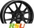 itWHEELS Kira gloss black polished lip 7.5x18 ET38 LK5/100 ML57.1 schwarz