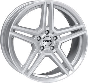 RIAL M10 Alufelge Polar-Silber 8.5x19 ET35.5 5x112 MB66.5 (M10-85935M11-0)