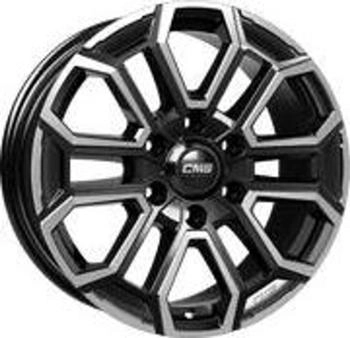 CMS CMS CMS C35 diamond black gloss 8x18 ET45 LK6/139.7 ML93.1 schwarz
