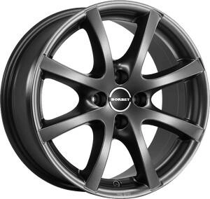Borbet LV4 mistral anthracite matt 7x16 ET32 LK4/108 ML65.1 grau