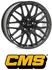 CMS CMS CMS C25 complete matt black 9.5x21 ET48 LK5/112 ML66.5 schwarz