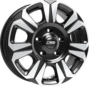CMS CMS CMS C31 diamond black 6.5x16 ET50 LK6/120 ML74.6 schwarz
