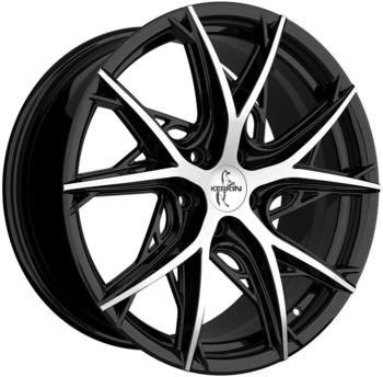 Keskin KT24 Thunder black front polish 8.5x19 ET40 LK5/108 ML72.6 schwarz