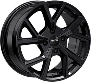 Platin Platin Platin P115 black shiny 6.5x16 ET20 LK4/108 ML65.1 schwarz
