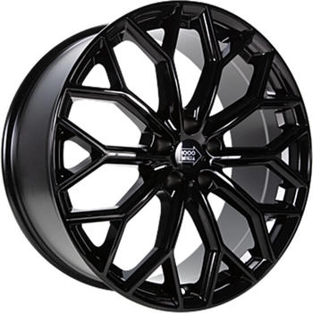 1000 Miglia MM1030 gloss black polished 8.5x20 ET45 LK5/108 ML66.5 schwarz
