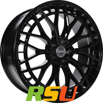 1000 Miglia Aero Power gloss black 8x20 ET35 LK5/112 ML66.5 schwarz