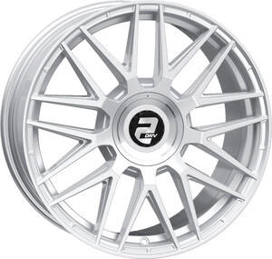2DRV WH43 race silber lackiert 8x18 ET40 LK5/112 ML66.6 silber