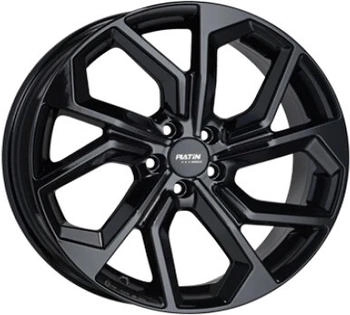 Platin Platin Platin P97 black glossy 7.5x18 ET40 LK5/112 ML57.1 schwarz