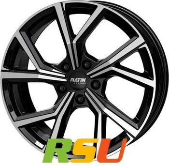 Platin Platin Platin P115 black polished 6.5x16 ET20 LK4/108 ML65.1 schwarz