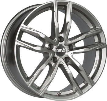 DBV Vienna II hyper silber 8.5x20 ET35 LK5/120 ML72.6 silber