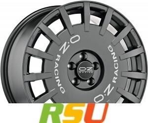OZ OZ OZ Rally Racing dark graphite 8x18 ET35 LK5/114.3 ML75 grau