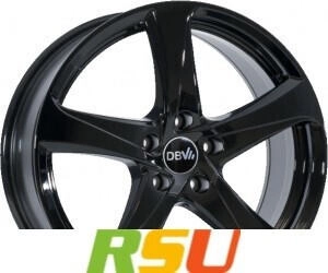 DBV 5SP 001 schwarz 6.5x16 ET35 LK5/114.3 ML74.1 schwarz