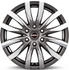 Borbet CW6 mistral anthracite glossy polished 6.5x17 ET48 LK6/139.7 ML92.4 grau