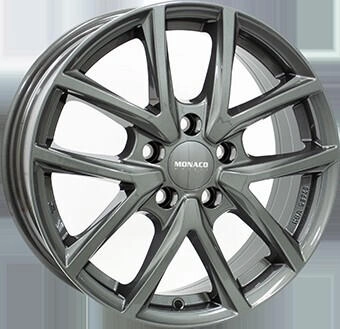 Monaco CL2 anthrazit 8x19 ET45 LK5/108 ML63.4 grau