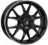 itWHEELS Kira gloss black polished lip 7x17 ET45 LK5/114.3 ML74.1 schwarz