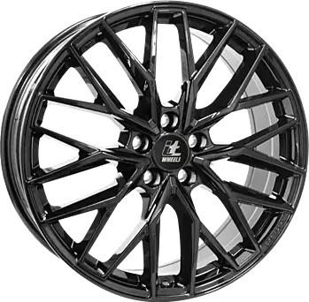 itWHEELS Xana gloss black 9x20 ET35 LK5/112 ML70.1 schwarz