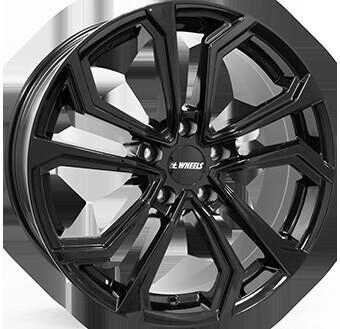 itWHEELS Ella gloss black 7.5x17 ET35 LK5/112 ML66.5 schwarz