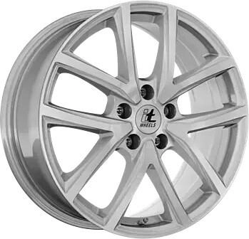itWHEELS Mira gloss silver 6.5x16 ET45 LK5/114.3 ML70.1 silber