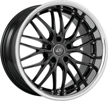Barracuda Barracuda Barracuda Voltec T6 SUV mattblack PureSports / Color Trim weiss 9x20 ET45 LK5/120 ML65.1 schwarz
