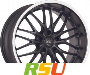 Barracuda Barracuda Barracuda Voltec T6 SUV mattblack PureSports / Color Trim weiss DS3 9x20 ET42 LK5/120 ML65.1 schwarz
