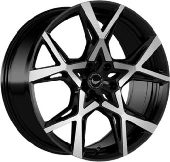 Barracuda Barracuda Barracuda Project X black brushed surface undercut trimline red 10x22 ET20 LK5/112 ML73.1 rot
