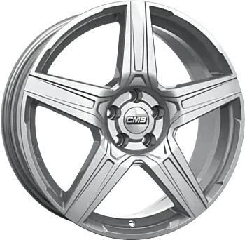 CMS CMS CMS C34 racing silver 7x17 ET45 LK5/112 ML57.1 silber