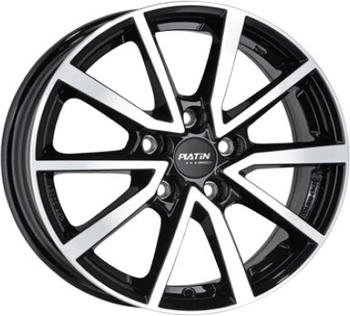 Platin Platin Platin P95 black polished 6.5x16 ET46 LK5/112 ML57.1 schwarz