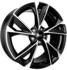 MAM RS6 black front polish 7x16 ET38 LK5/114.3 ML72.6 schwarz