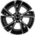 MAM RS6 black front polish 7x16 ET38 LK5/114.3 ML72.6 schwarz